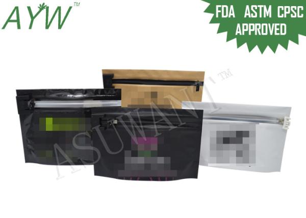 ASTM / CPSC Child Proof Zipper Bags Protecting Babies From Eating Medicinal Tablet