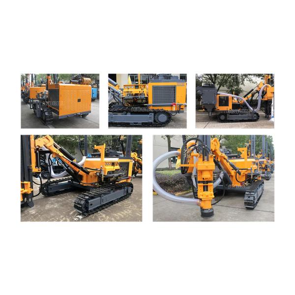 Hydraulic Crawler Borehole Mining Pneumatic DTH Mining Drilling Rig Machine Prices