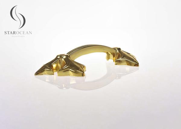Ouro Funerário PP reciclar plástico caixão de mão Ornamental de elevação Peso 50kg P9001