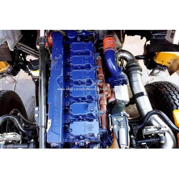 LHD Driving Euro 2 Emission Heavy Tipper Trucks Load 50 Ton