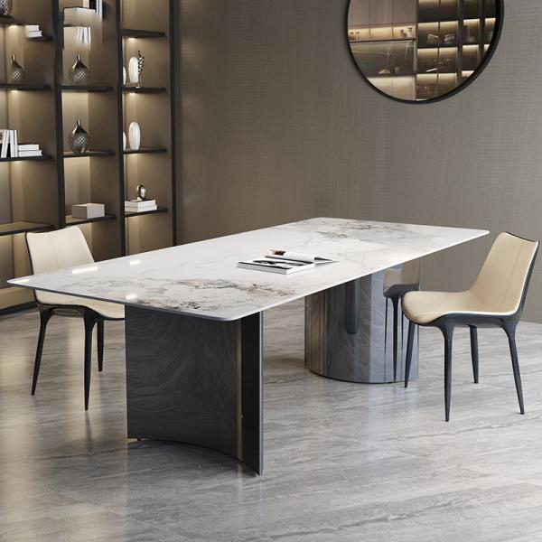Set de mesa de jantar de aço inoxidável de luxo