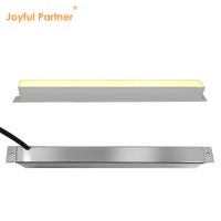 Iluminação de piscina linear IP68 exterior DC24V 316 LED de aço inoxidável Lâmpada de barra linear Branco frio