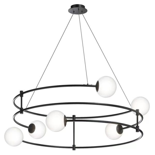 Designer Living Room Chandelier Modern Simple Atmosphere Room Ring Creative Personality Dining Room Pendant Light