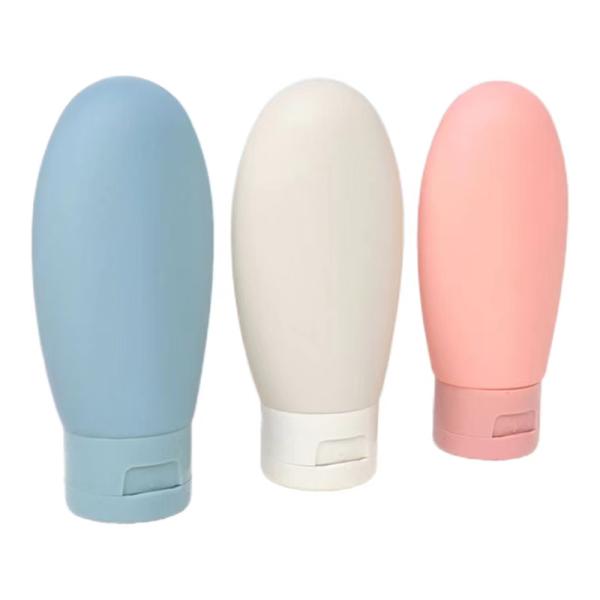 Customized Silicone Sunscreen Cream Bottle with Flip Top Cap and 20-100ml Capacity for Premium Cosmetic Packaging
