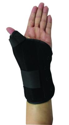 Left Right Orthopedic Wrist Brace Hand Wrist Support Polyester Non Latex Materials