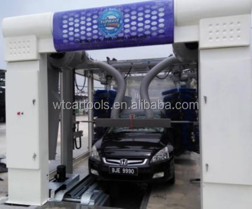 Stainless Fully Automatic Tunnel Car Wash Machine For Car Jeep Coach Within 10 Seats