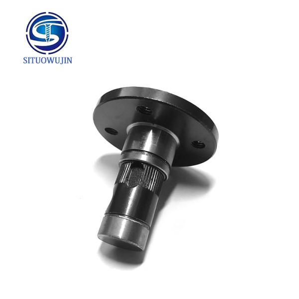 Custom Carbon Steel Rotating Base CNC Machined High Precision Rotary Base Swivel Mount