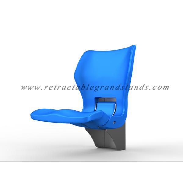 Ergonomic Folding HDPE Football Stadium Seats For Spectator