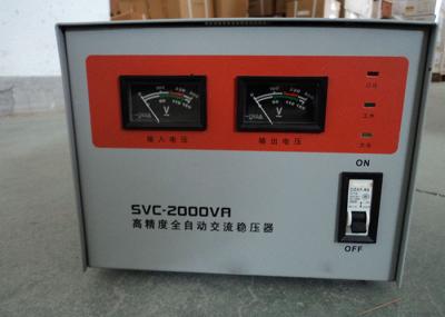 Casa do regulador de tensão do estabilizador de 2 KVA AVR/regulador tensão exteriores pequenos dos canos principais
