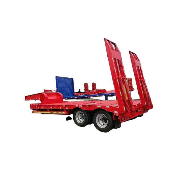 Customized 16500*2550*3580mm Flatbed Semi Trailer for Heavy-Duty Transportation