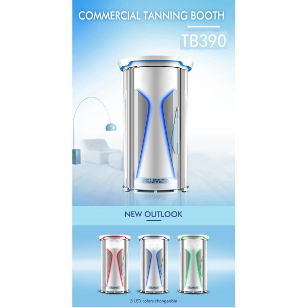 Hotsale Vertical Solarium Stand up Tanning Bed Indoor Sunbed Machine Down Home Tanning Bed Booth Taning Machine Solarium Sunbed for Skin Tanning