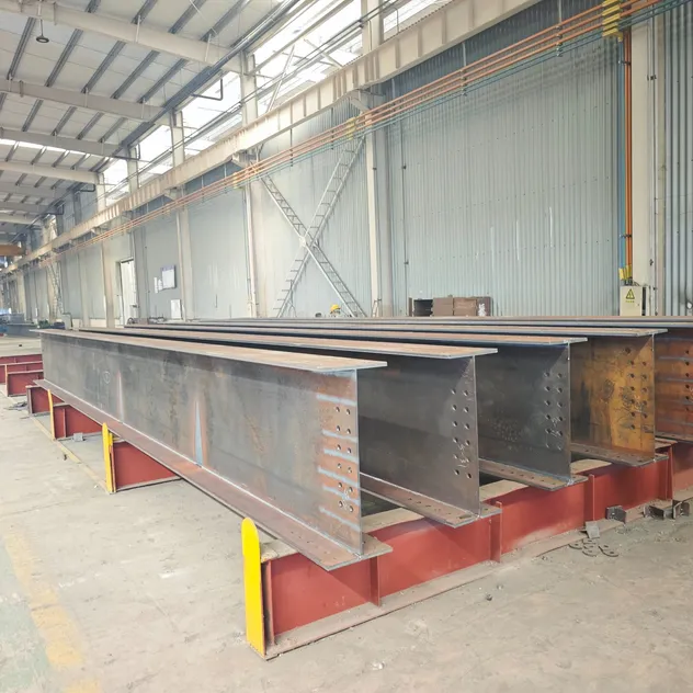 Welded H-Beam, Custom Welded H Section Steel for Steel Structure Workshop