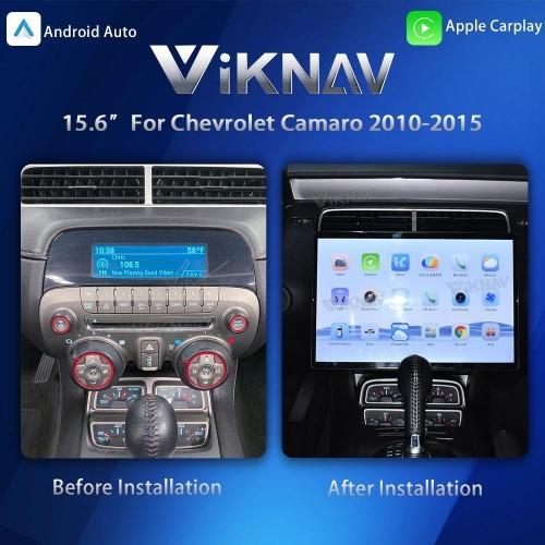 15 polegadas de tela sensível ao toque Para Chevrolet Camaro 2010-2015 Car Radio GPS Navegação Multimédia Atualização Substituição de estéreo