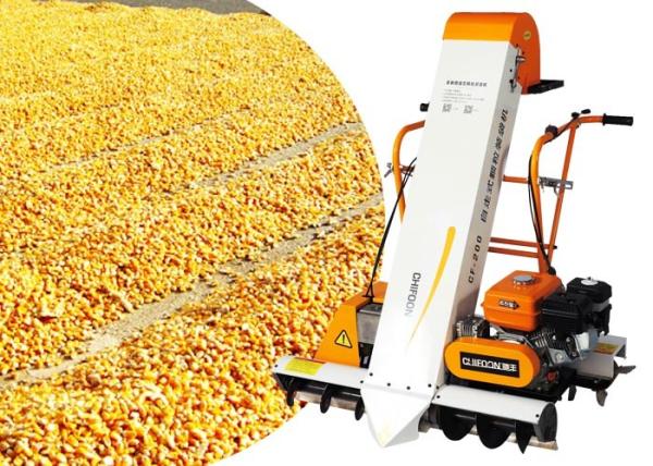 Self Propelled 7000kg/H Grain Collecting And Bagging Machine Grain Bag Filler