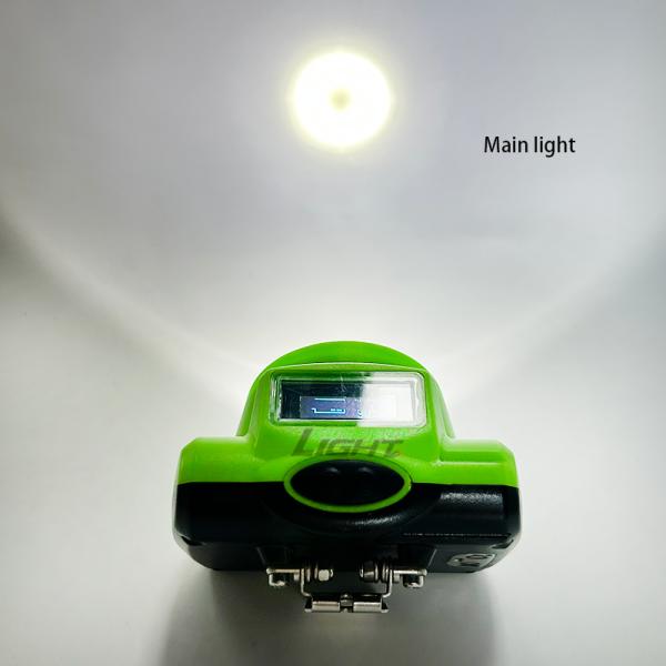 Cordless Rechargeable LED Mining Lamp with 3.7v 7Ah Li-ion Battery Adjustable Stainless Steel Clip and Magnetic Charging Port