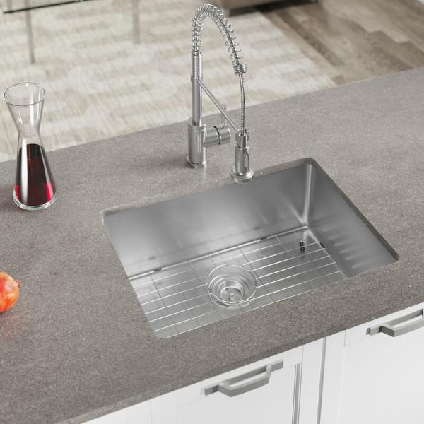 18 Guage Undermount Single Basin Handmade Kitchen Sink 3-1/2''