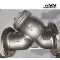 Filtração eficiente Estripador de tipo Y de aço inoxidável de grande capacidade de fluxo para sistemas farmacêuticos e HVAC