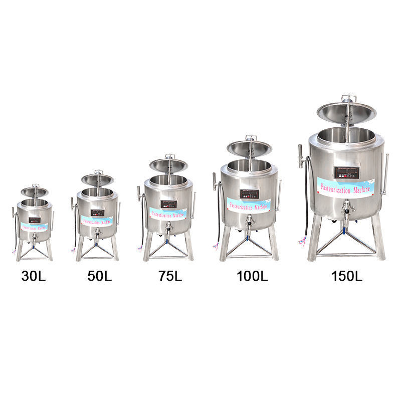 Small Milk Pasteurizer Machine Juice Milk Pasturizer Tank Fruit Yoghurt Pasteurization Machine
