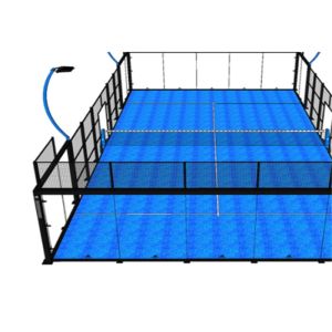 Indoor And Outdoor New Style Full Panoramic Paddle Court Fence