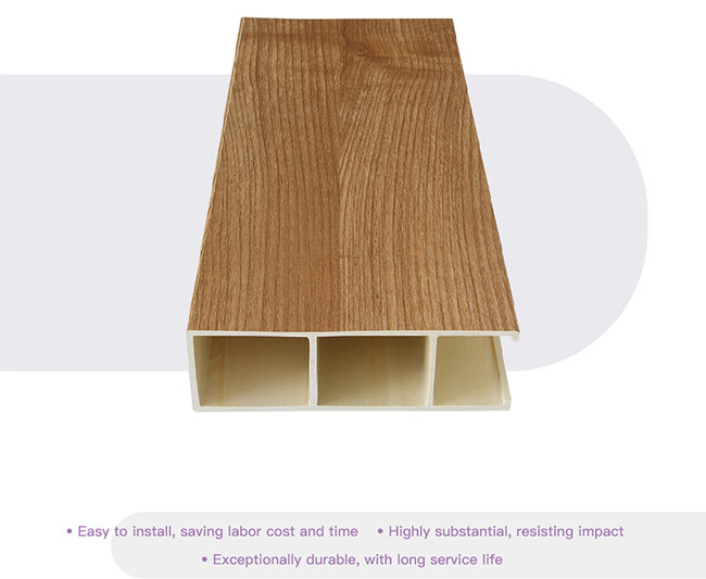 Woodgrain FSC всходит на борт внутреннего загрязнения 50x150mm панелей потолка не токсического