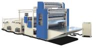 O CE 380V habilitado Interfold V dobrou a maquinaria do lenço de papel