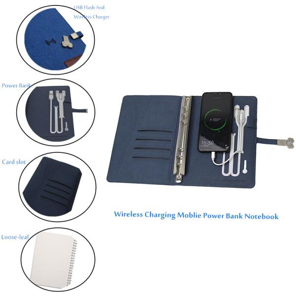 Прочное беспроводной тетради банка поручая силы магнитное водоустойчивое