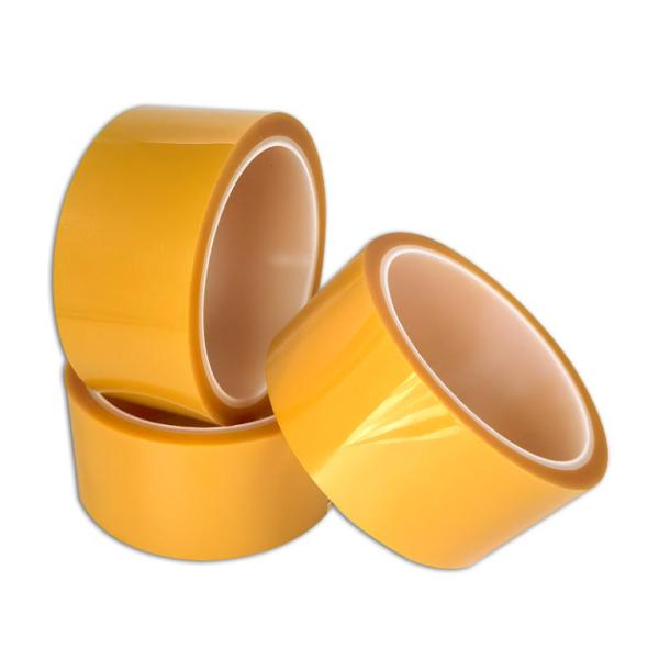 Waterproof Electroplating Yellow PET 6 Inch Masking Tape Wear Resistant