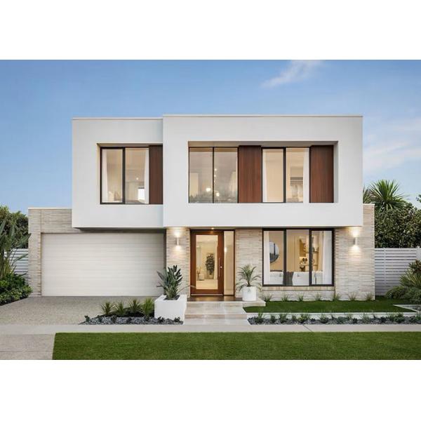 AU Standard Luxury Modular Prefab Villa 3 Bedroom Villa Light Steel Frame House Kit
