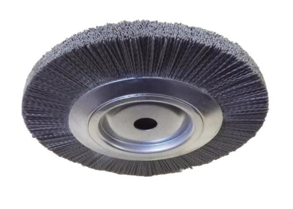High Performance 250mm Round Abrasive Filament Wheel Brushes for Light Deburring
