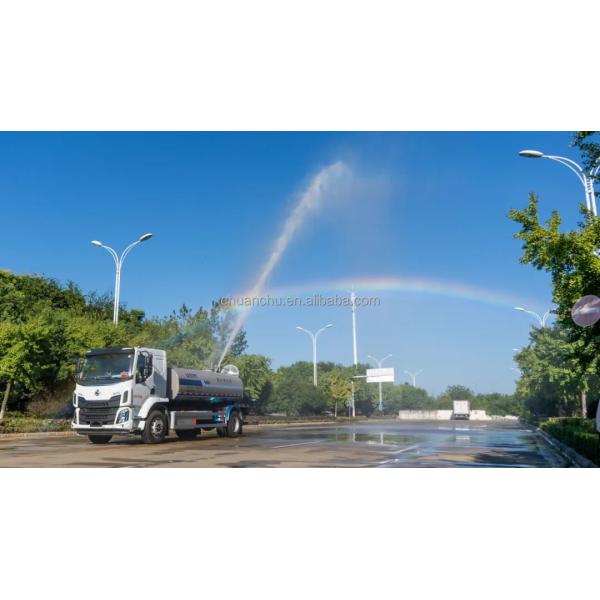 Pure Electric 13.5m3 Dust Suppression Truck Advanced Dust Control with Improved Fog Cannon System