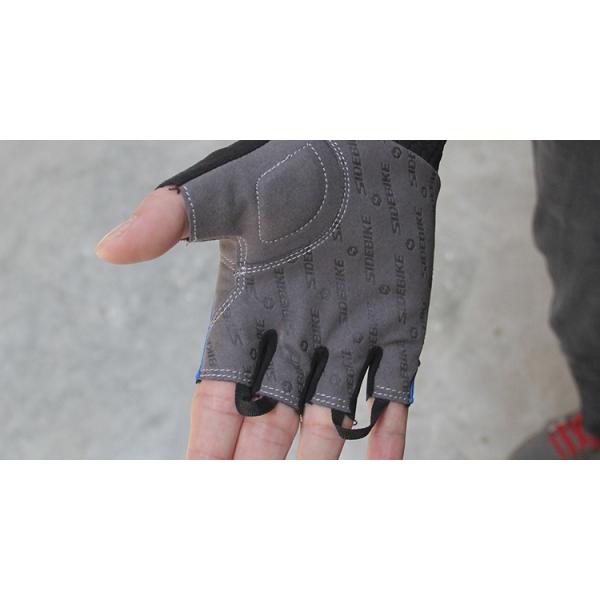 Half Finger Waterproof MTB Gloves , Mens / Womens Waterproof Cycling Gloves