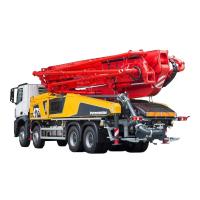 O caminhão móvel da bomba concreta de Putzmeister recondicionou M42-4Z