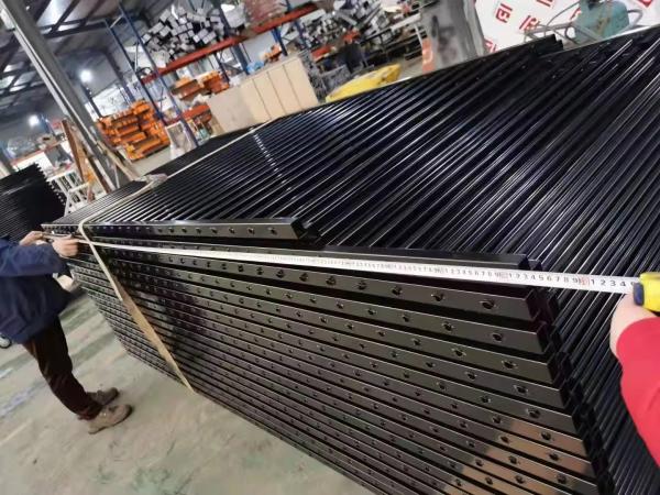 Customized Sizes Aluminum Profiles For Door Pillars , Steel Fences