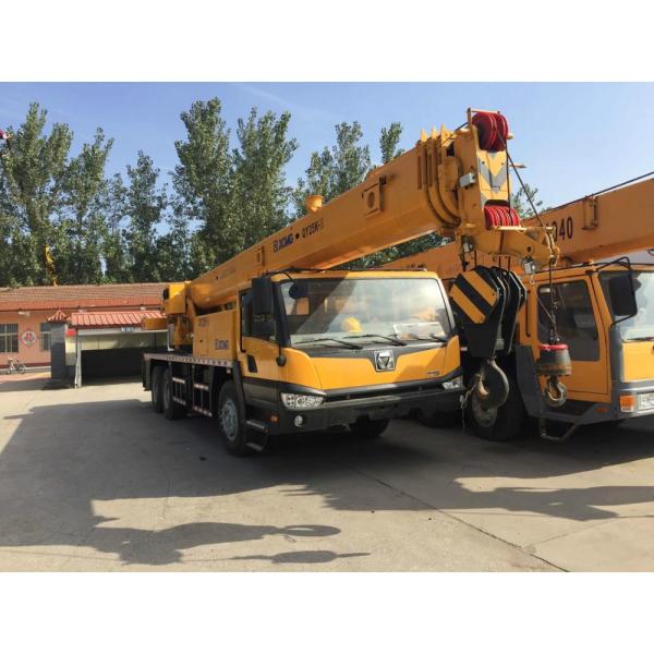 QY25K-II 25 Ton Boom Truck Crane / Hydraulic Mobile Mounted Crane