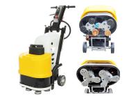 Machine de polonais concrète sèche-et-humide de plancher d'hôtel de 6 têtes