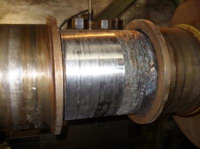 Luva protetora do estoque do leme de Marine Steel Propeller Shaft