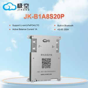 B1a8s20p 4s-8s 200A 1A LiFePO4 LFP Li-Lon PCB Electric Car Charging Station Control Board Jk BMS