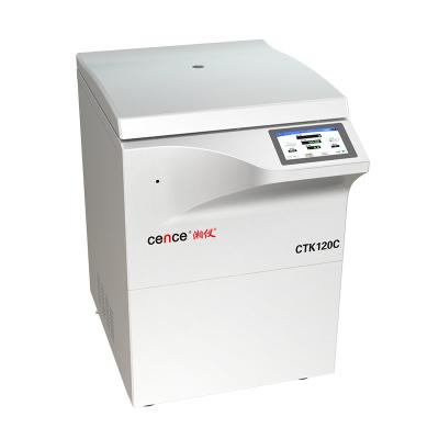 Centrifugador refrigerando CTK120C 4000rpm de baixa velocidade da temperatura para o hospital do laboratório