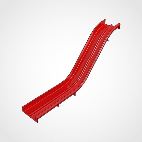 Toboggan de jeu intérieur en fibre de verre pour enfants - Couleurs vives