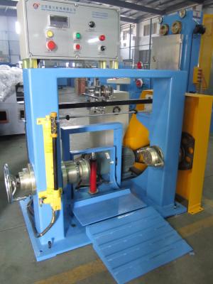 O único fio azul do eixo pega a máquina 630mm para o fio de cobre ajuntado