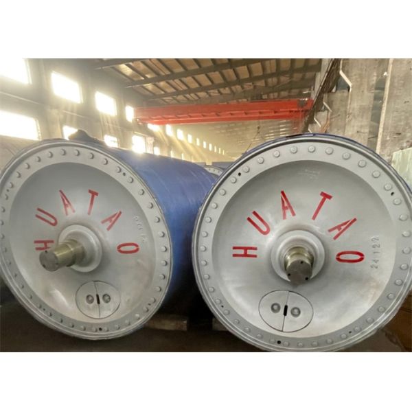 Cast Iron High Security Dryer Cylinder for Papermaking with Ra 0.1-0.4 Roughness and 500-1200m/min Speed