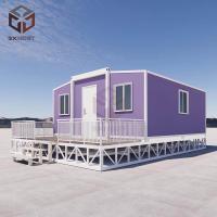 Casas pré-fabricadas resistentes a terremotos com pisos de compensado e isolamento