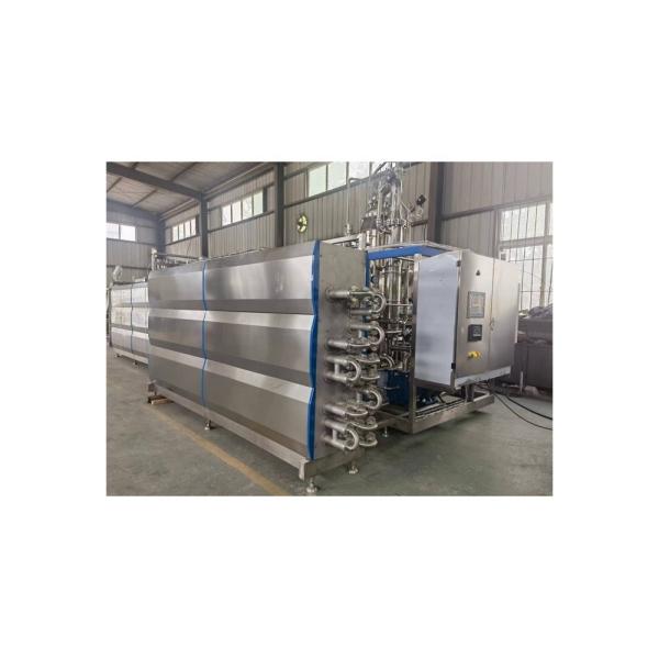 Advanced 7.5 Kw Aseptic VTlS Pasteurizing Machine for Soy Milk Processing Line 3 SOYMILK