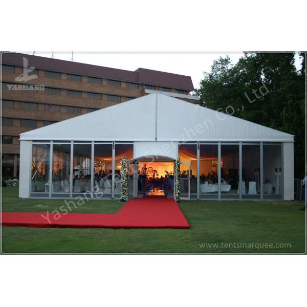 Hard Aluminum Frame Industrial Storage Tents , Temporary Warehouse for Bonded Logistics