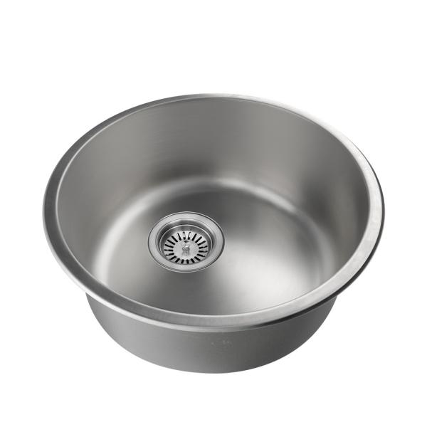 20 Gauge Stainless Steel Kitchen Sink Dual Mount With Satin Polished Finish