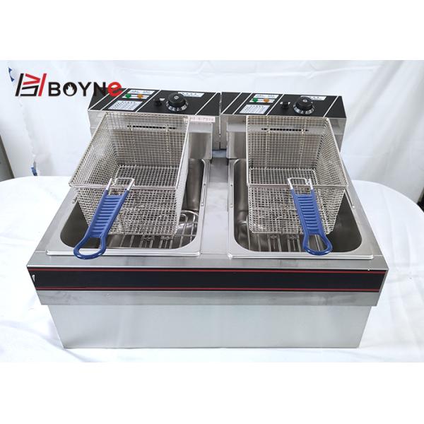 9kw Commercial Kitchen Cooking Equipment Potato Chips Fryer