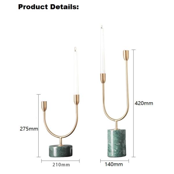 Wedding Classic 420mm 275mm Decorative Candle Holder