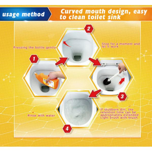 Super Markets Hotels Liquid Toilet Cleaner Detergent Bowl Bulk Sustained Release