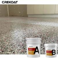 Pintura contínua do assoalho da resina de cola Epoxy de 100% com os flocos acrílicos decorativos da transmissão