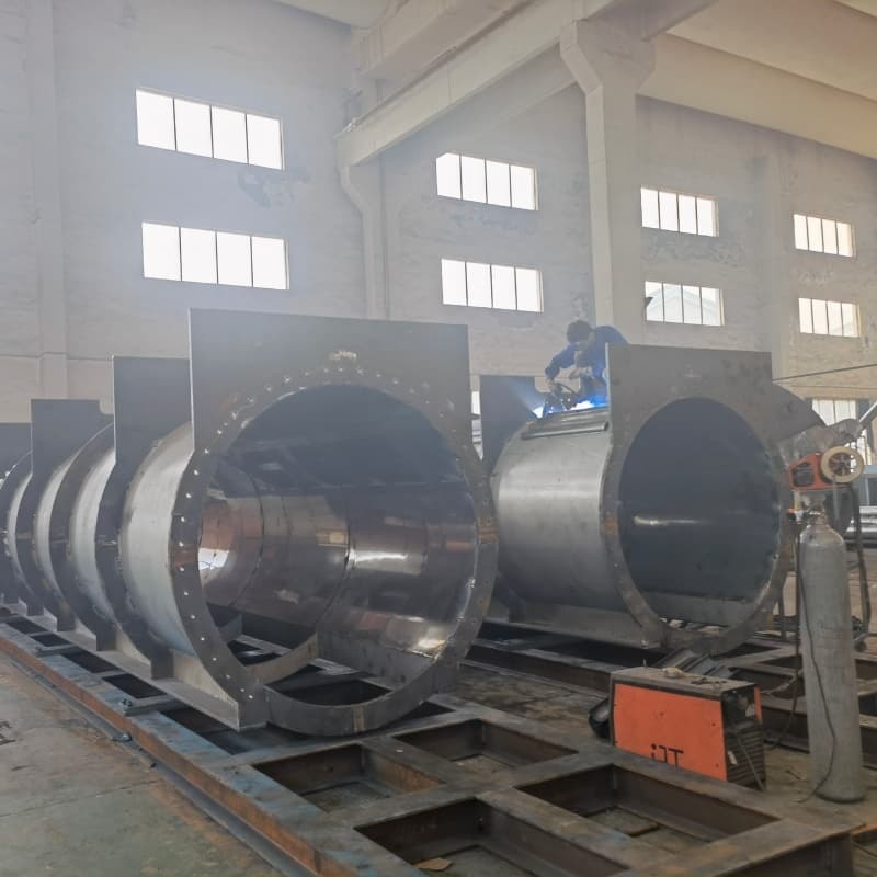 Stainless Steel Disc Dryer Machine 70T/D Disk Dryer For Handling Pastes / Powder / Slurries